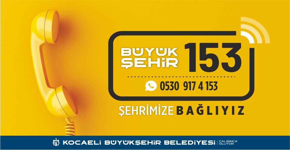Alo 153 Şehrimize Bağlıyız