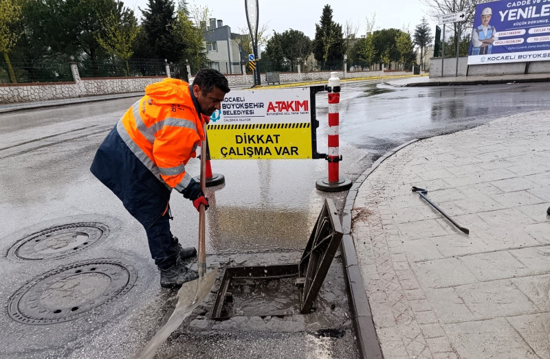 Büyükşehir ekip çalışması