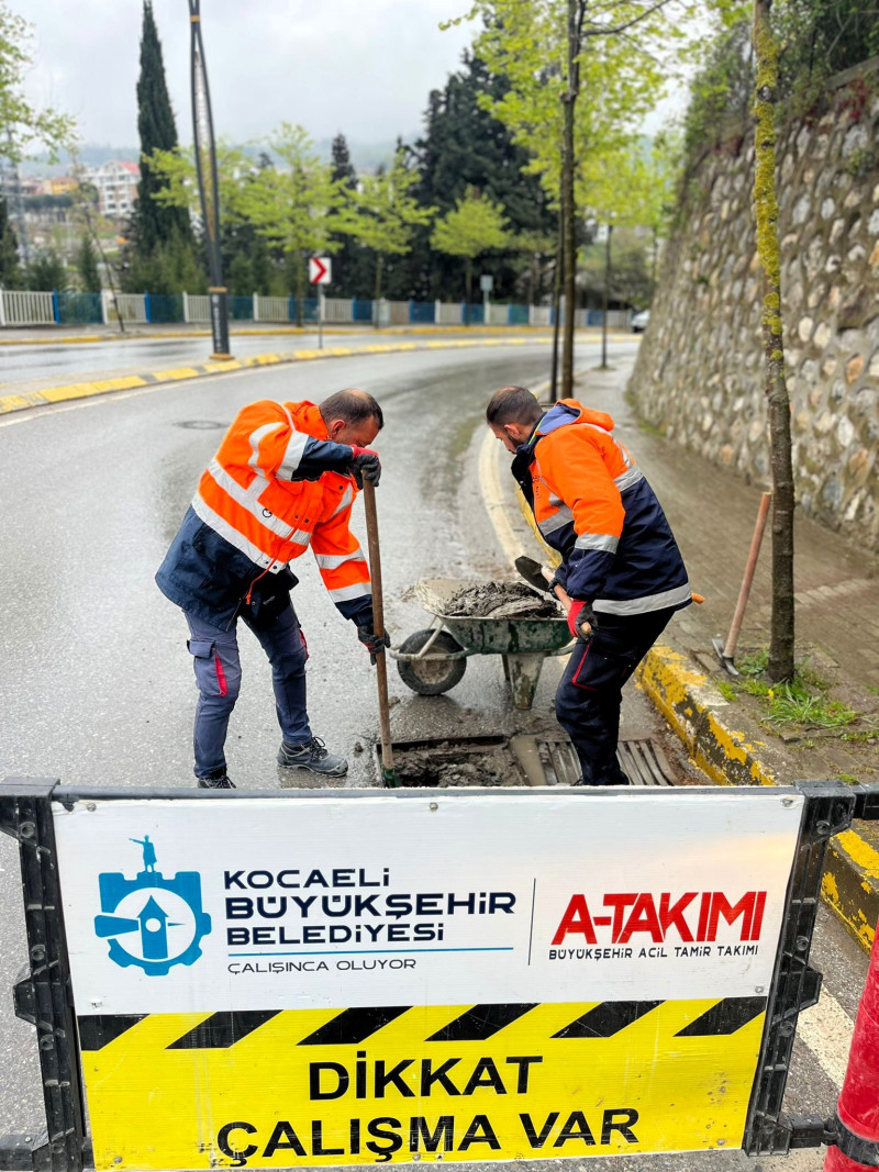 Kocaeli altyapı çalışması