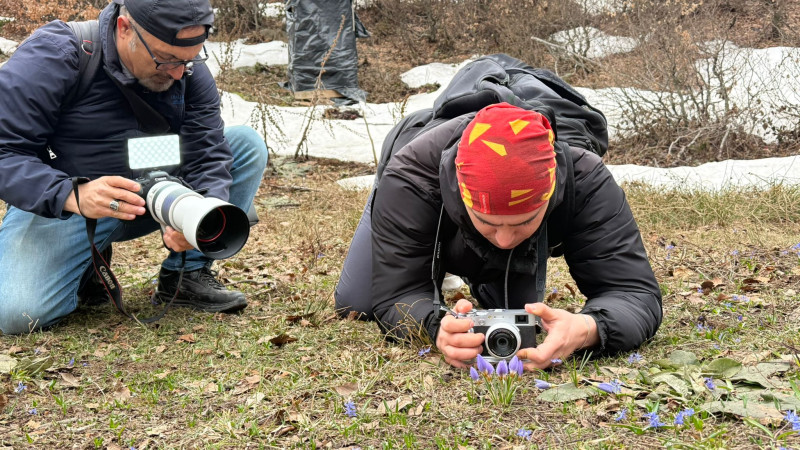 Kuzuyayla'da doğaseverler