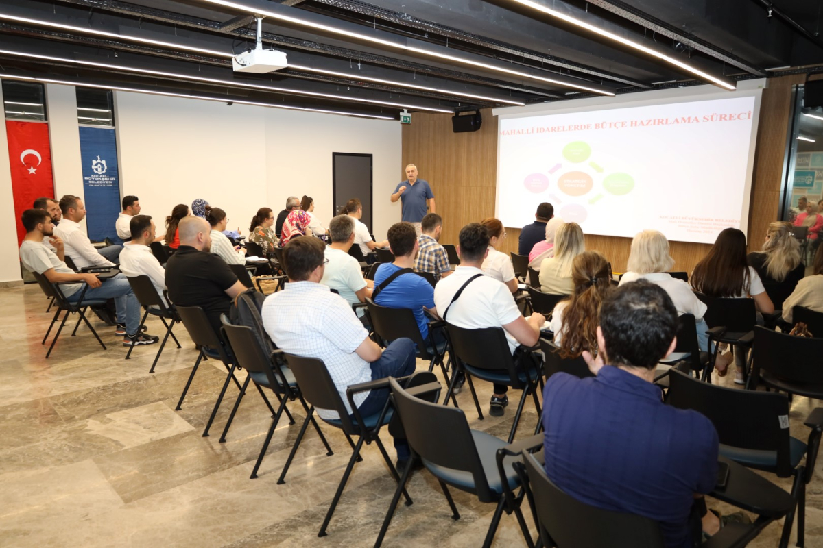 Bütçe sorumlusu personele hizmeti içi eğitim