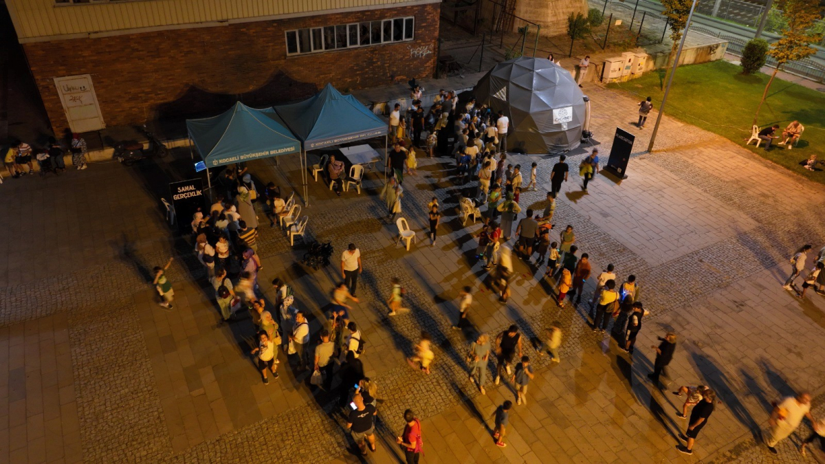 Gökyüzü Gözlem Şenliği ile uzay gözlemlendi