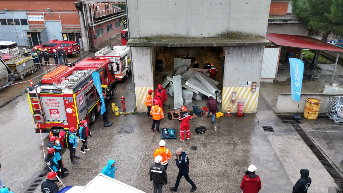 Büyükşehir’den dev tatbikat