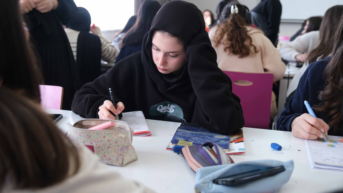 Akademi Lise öğrencileri TYT için kampa girdi