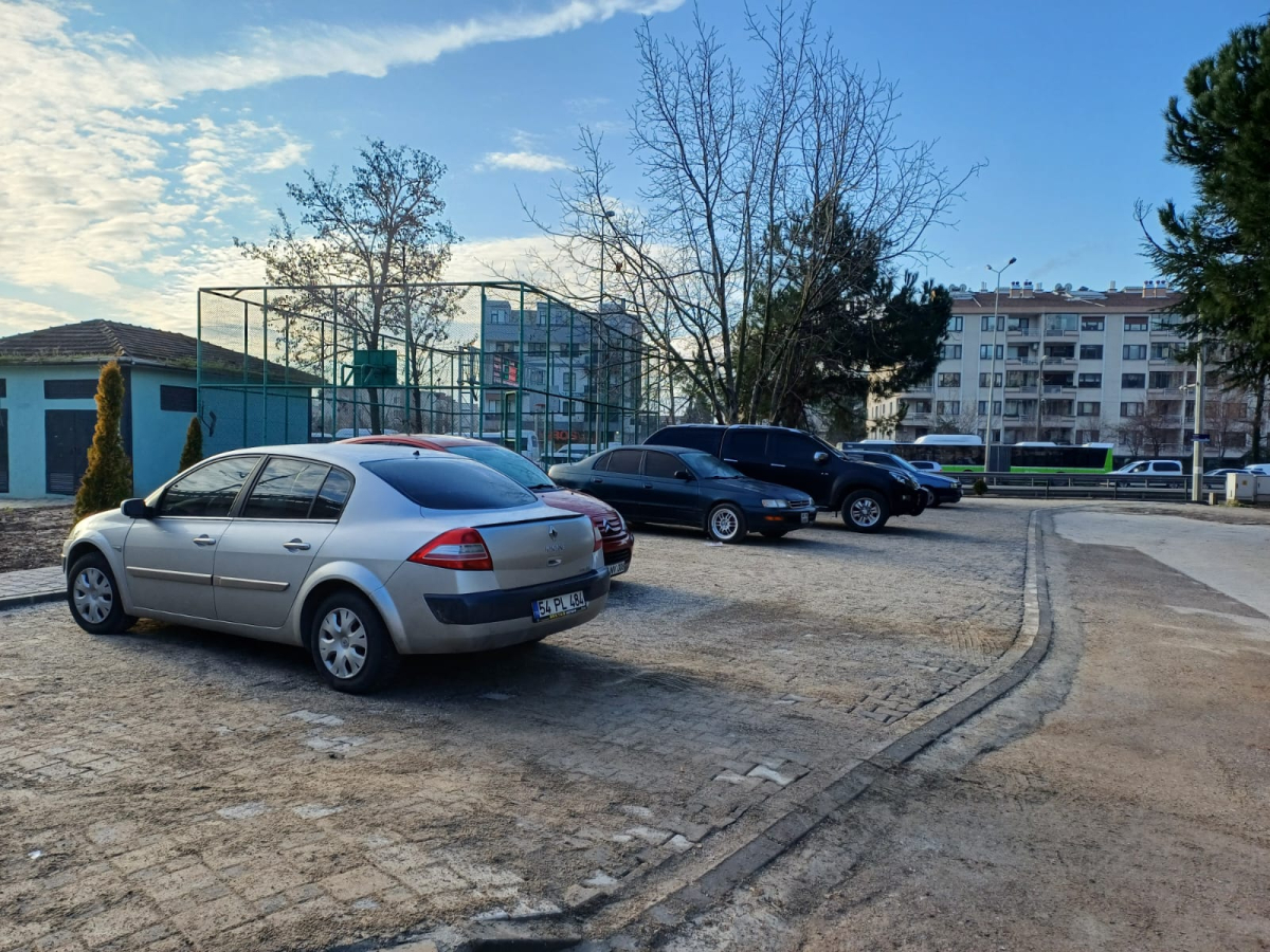 Kuruçeşme’de otopark alanı yenilendi