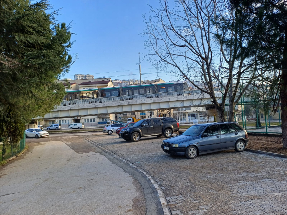 Kuruçeşme’de otopark alanı yenilendi