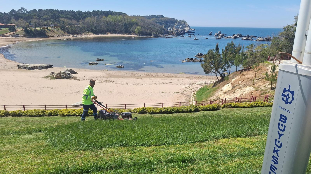 Kandıra plajları yeni sezona hazırlanıyor