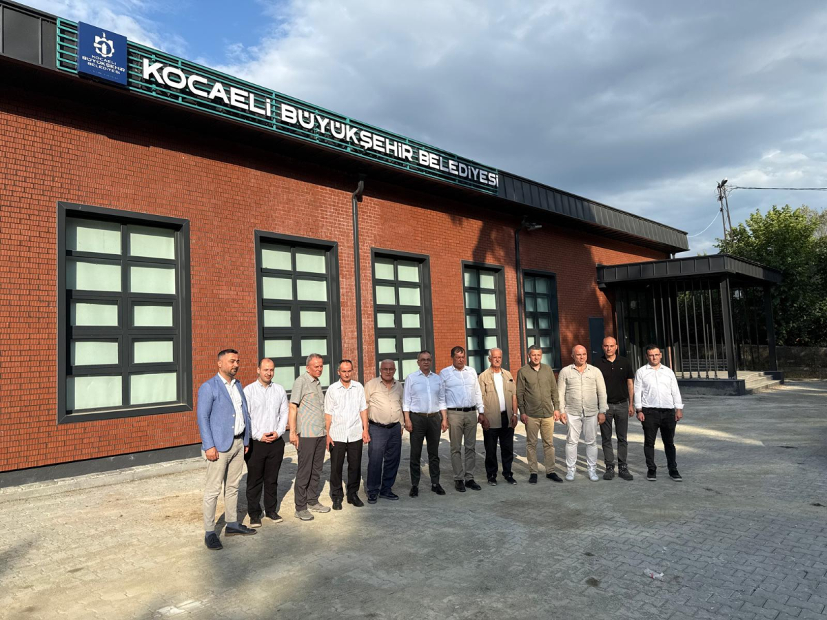 Karamürsel’de otogar, mezbaha, futbol sahası, salon ve sokak yapımına yerinde inceleme