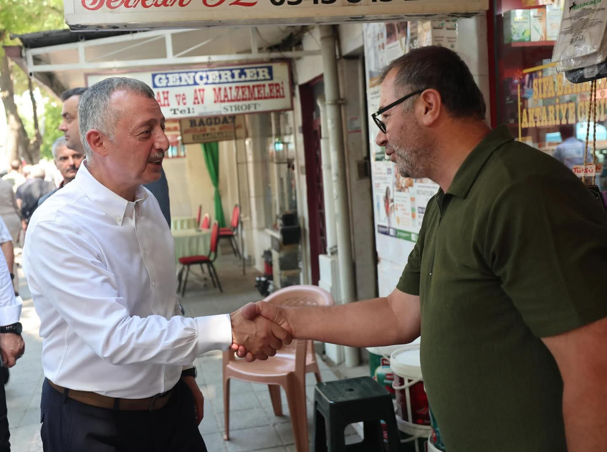 Esnafımızla her zaman omuz omuzayız