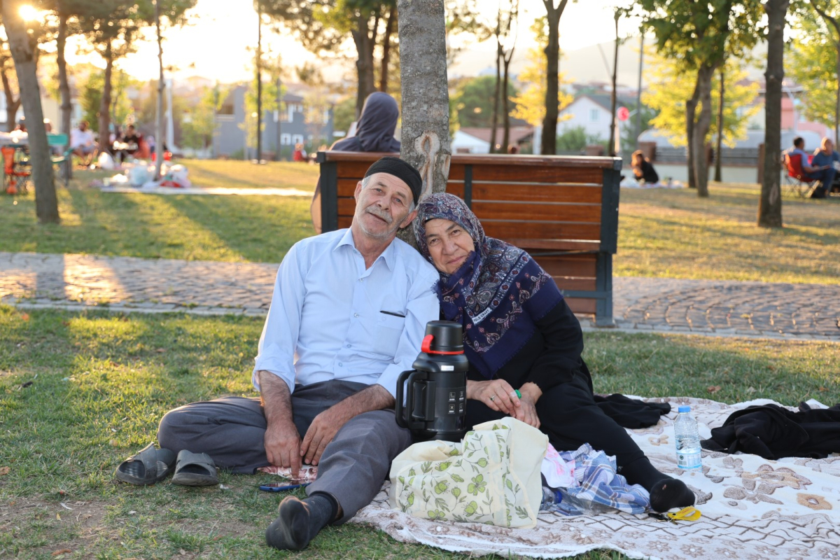 Bu parkta sağlık ve huzur bir arada