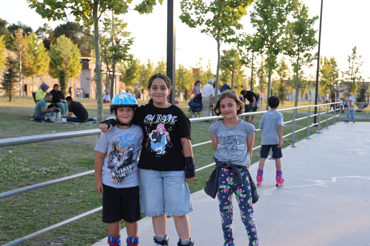 Bu parkta sağlık ve huzur bir arada