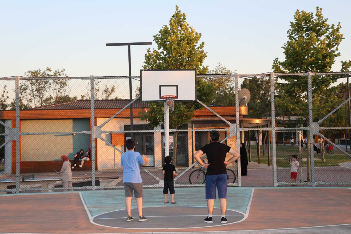 Bu parkta sağlık ve huzur bir arada