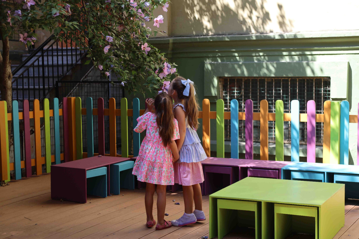 İzmit Ulugazi İlkokulu’na masal gibi bir bahçe