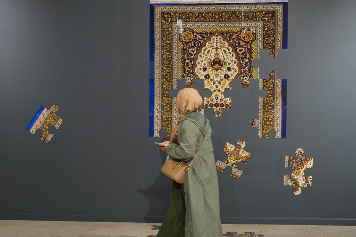 Bu sergide sanat, kültürle harmanlandı