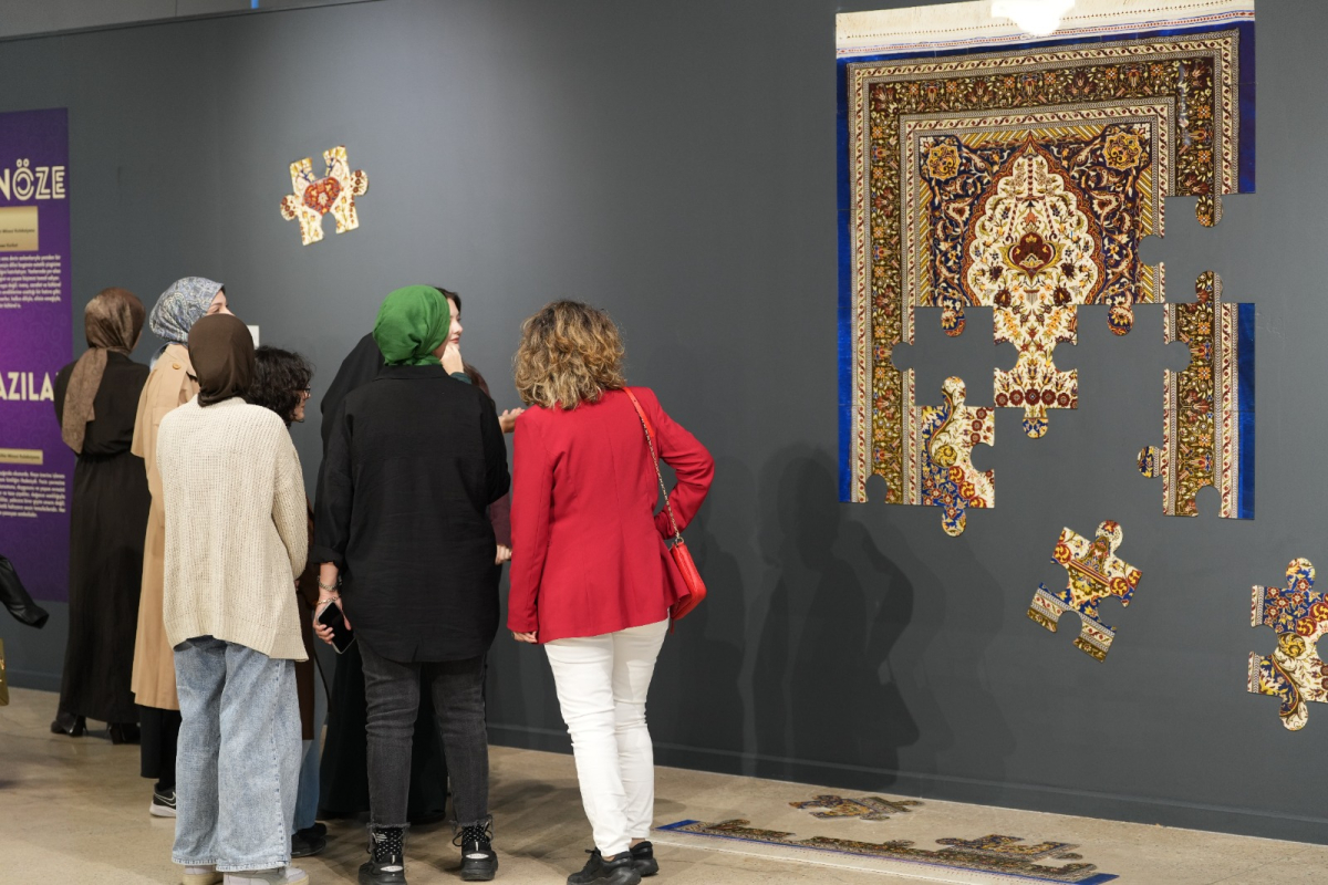 Bu sergide sanat, kültürle harmanlandı