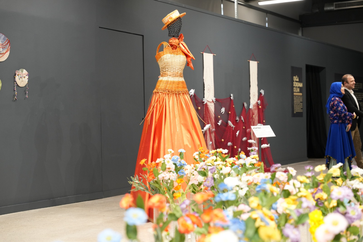 Bu sergide sanat, kültürle harmanlandı