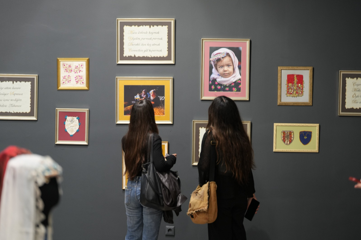 Bu sergide sanat, kültürle harmanlandı