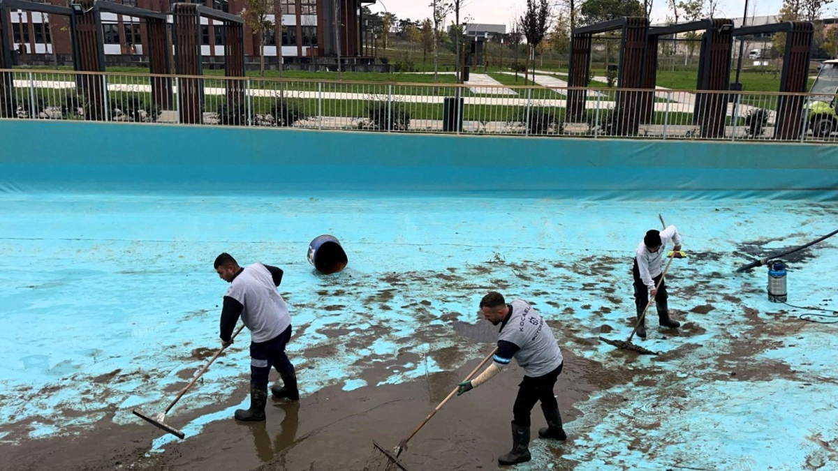 Gebze Millet Bahçesi’nde hızlı ve etkin çalışma