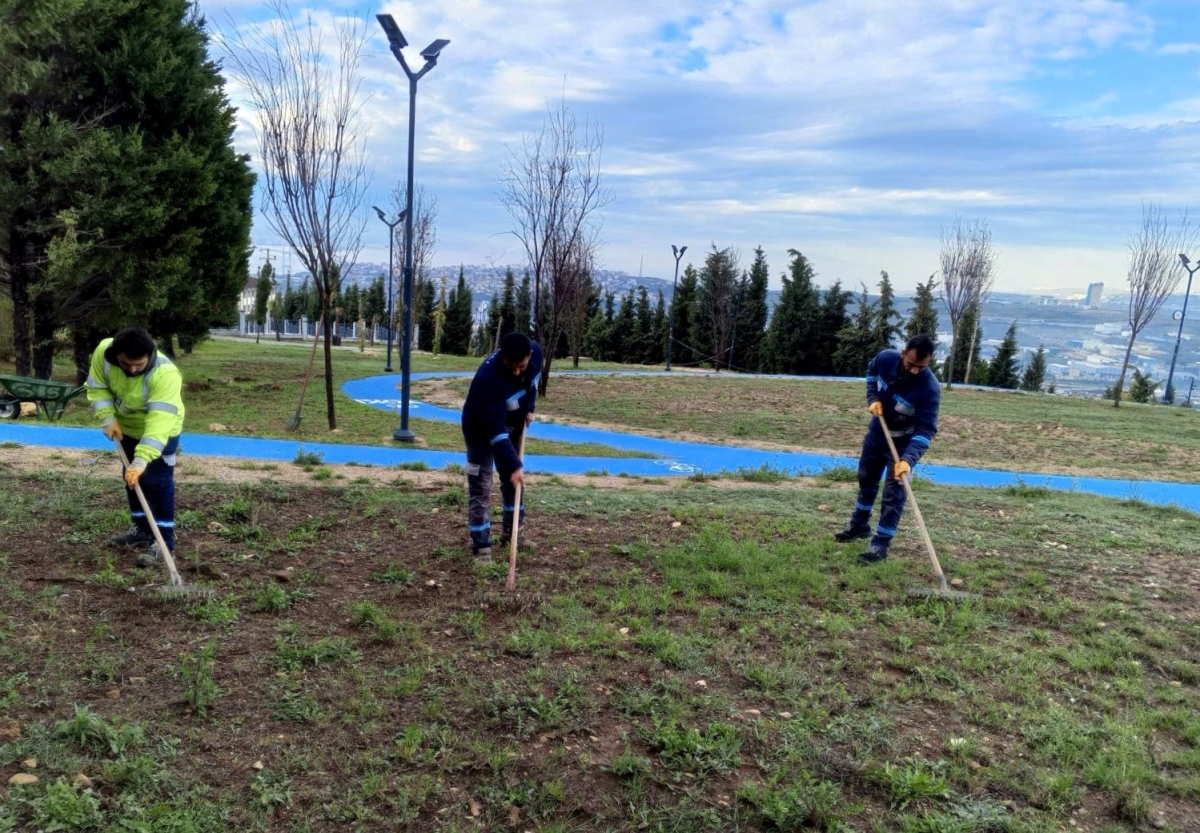 Gebze Millet Bahçesi’nde hızlı ve etkin çalışma