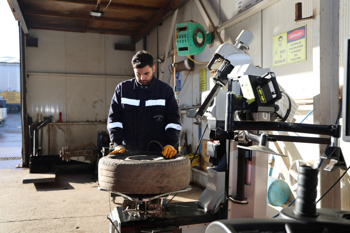 Büyükşehir’in bu atölyesi saat gibi işliyor