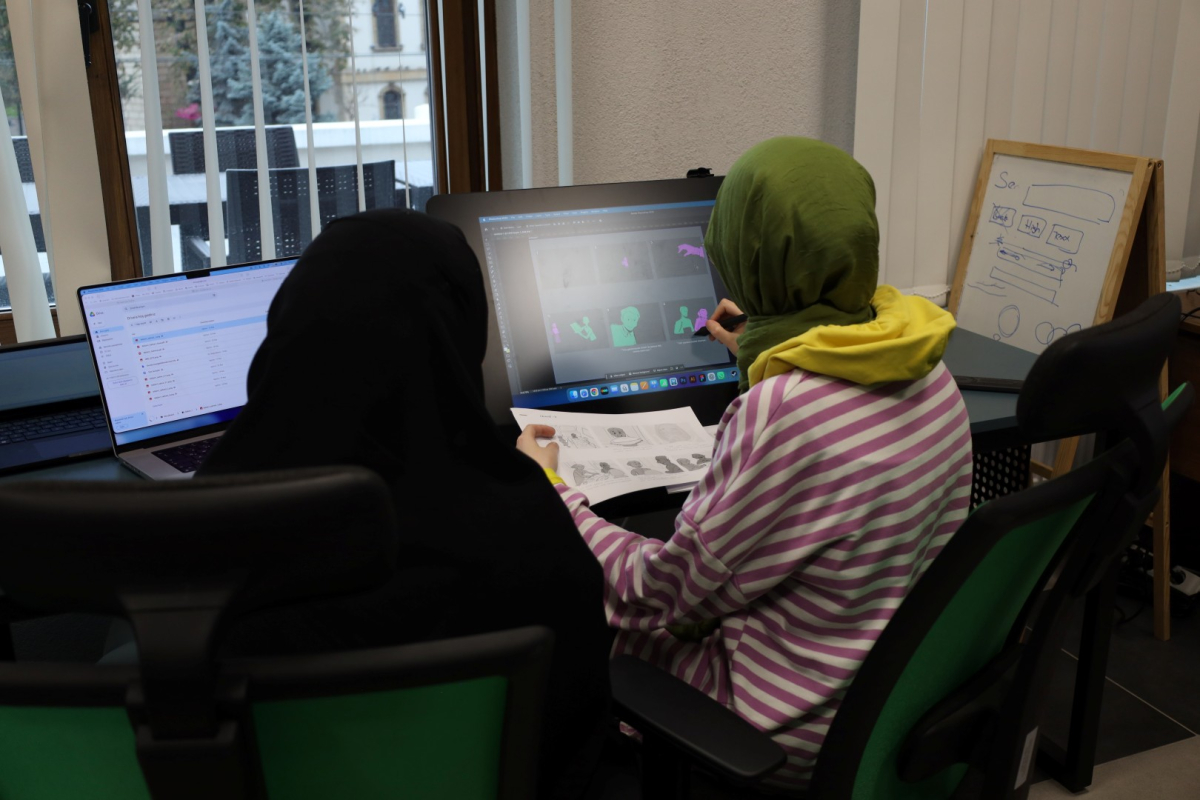 Bu merkezde afet bilinci animasyonla anlatılıyor