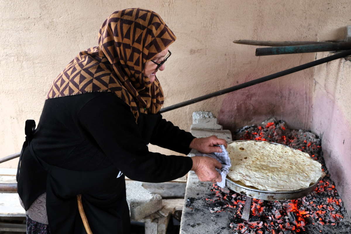 Eseler Köyü’nde Kaz Bayramı öncesi imece bereketi 