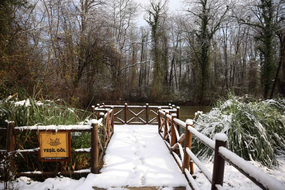 Ormanya’da kartpostallık kış manzaraları