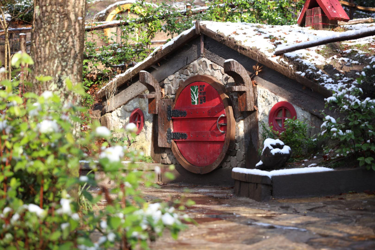 Ormanya’da kartpostallık kış manzaraları