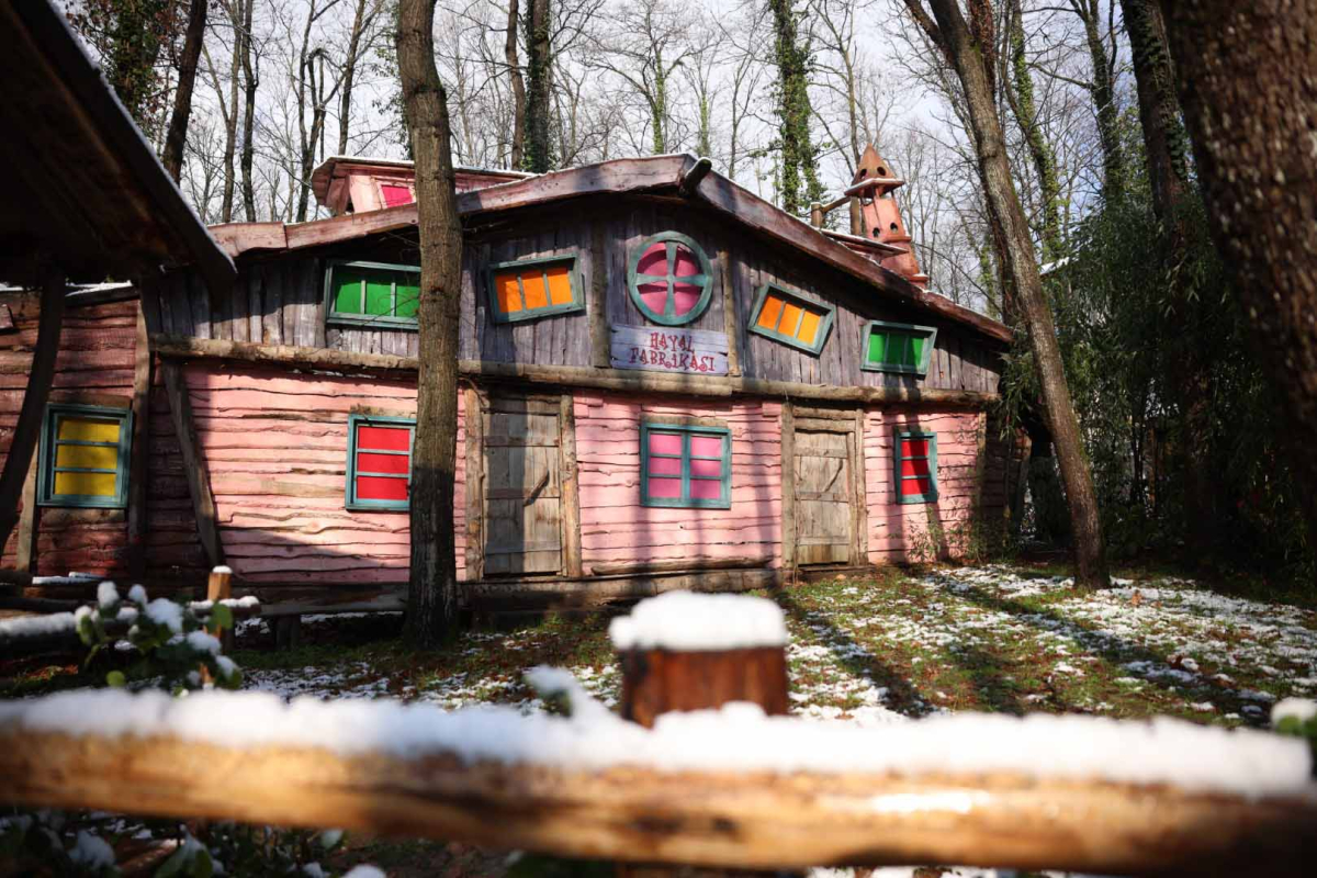 Ormanya’da kartpostallık kış manzaraları