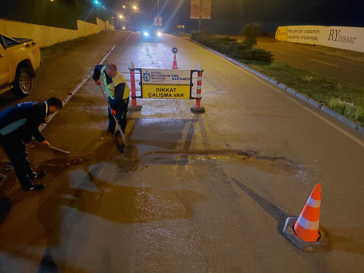 Kocaeli’de yol, onlardan sorulur