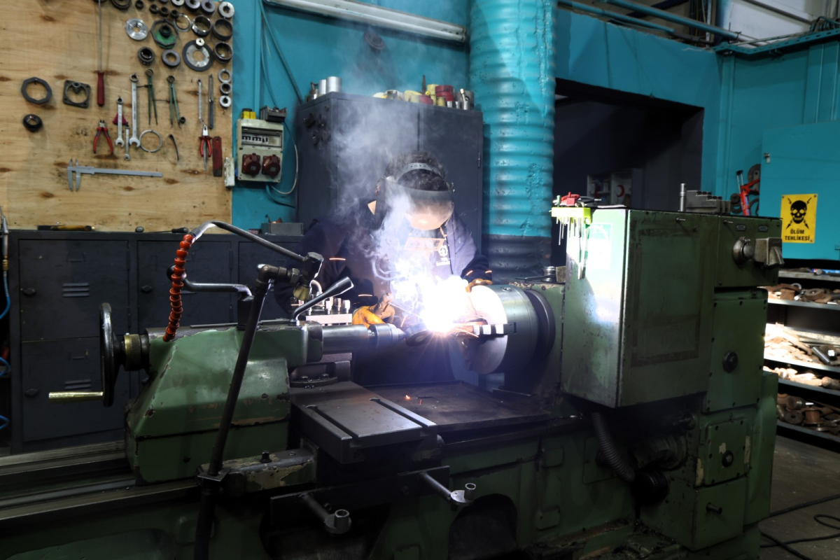 Atölyeden sahaya kesintisiz hizmet