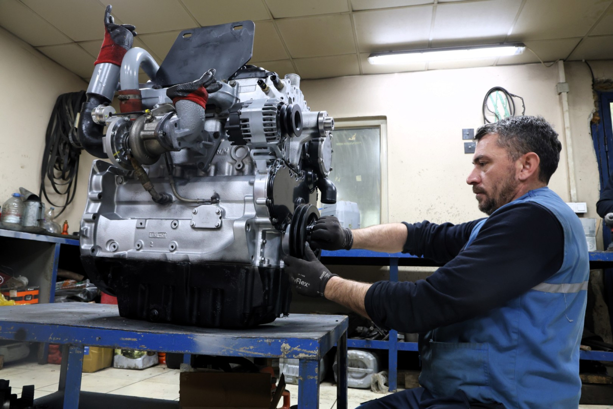 Atölyeden sahaya kesintisiz hizmet