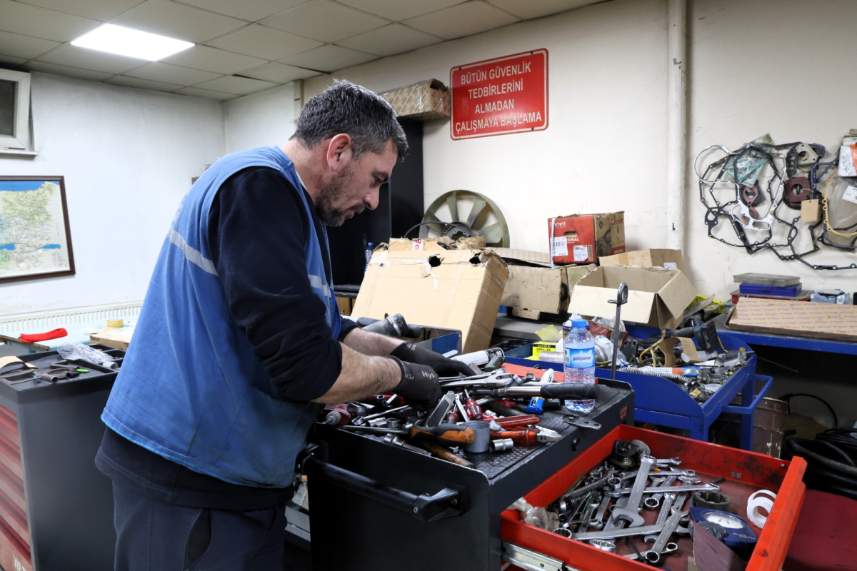 Atölyeden sahaya kesintisiz hizmet