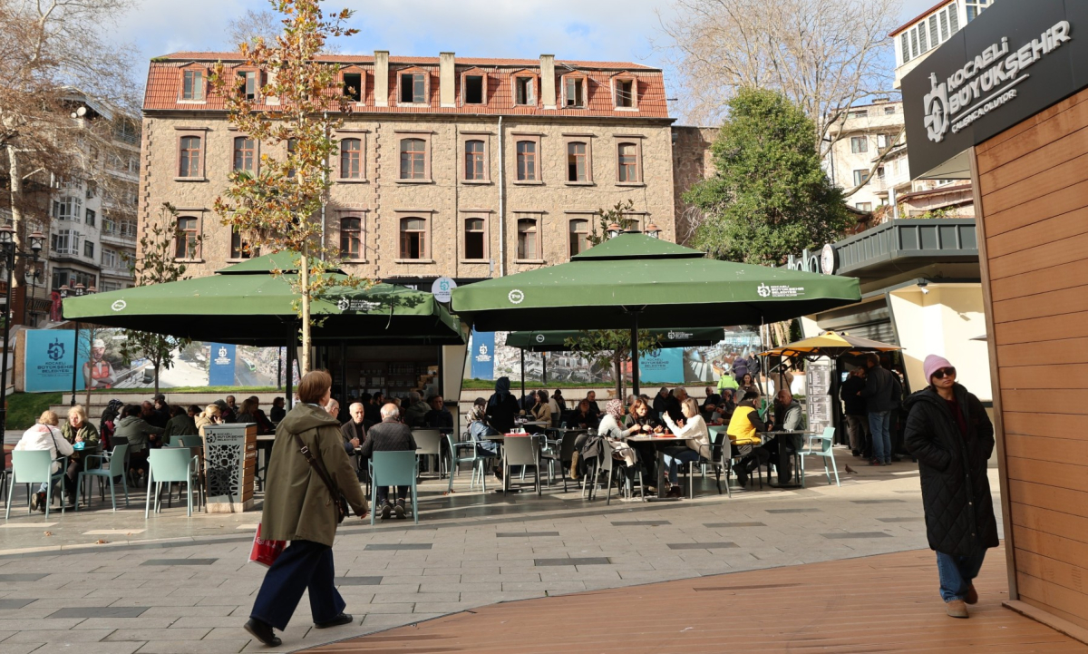 Şehrin kalbinde tatlı bir “Mola” noktası