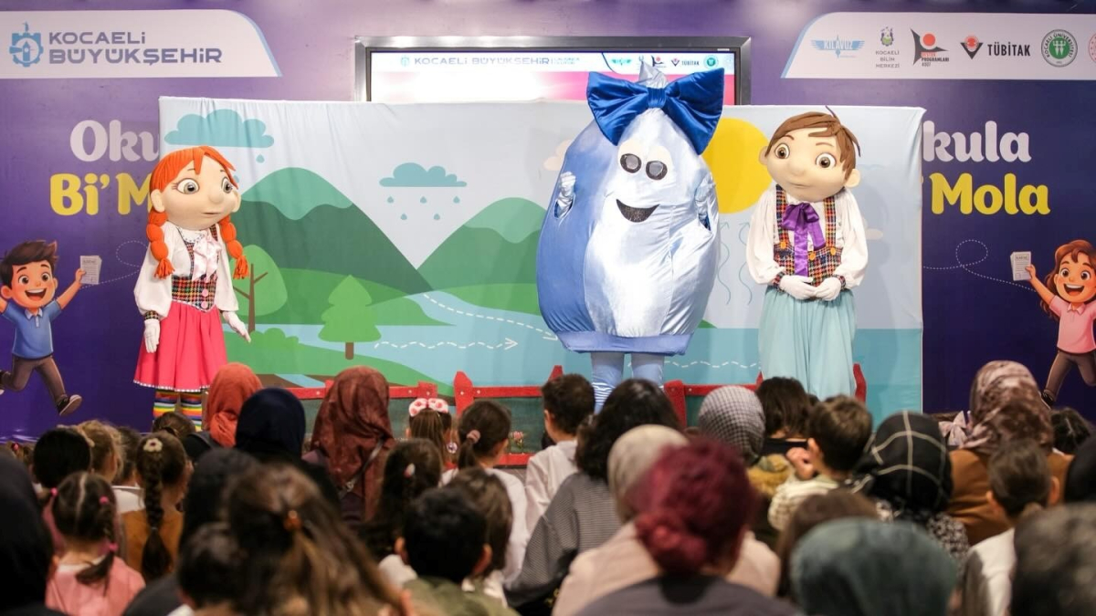 Çocuklar ‘Lemi Abi’nin renkli dünyasına konuk oldu