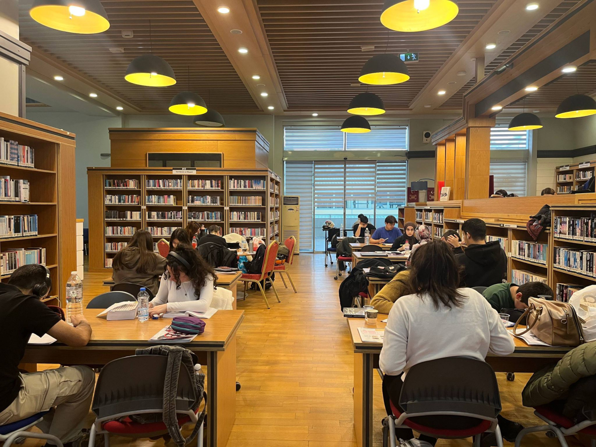 Kütüphaneler yarıyıl tatilinde cıvıl cıvıl