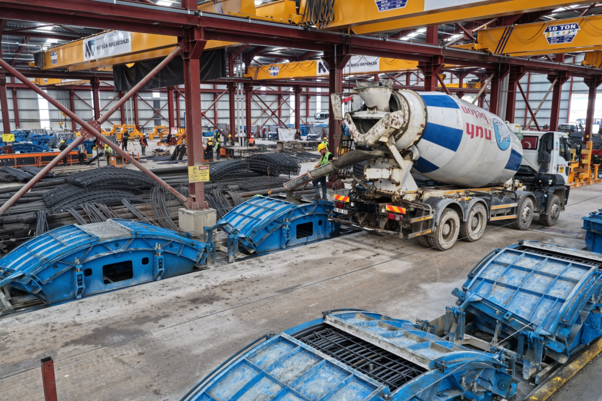 Körfezray’da tünelleri segmentler şekillendirecek