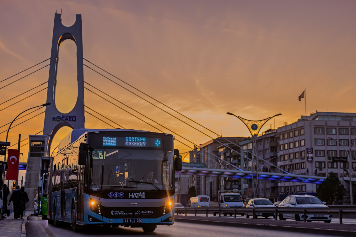 Kocaeli’de ulaşım artık 24 saat