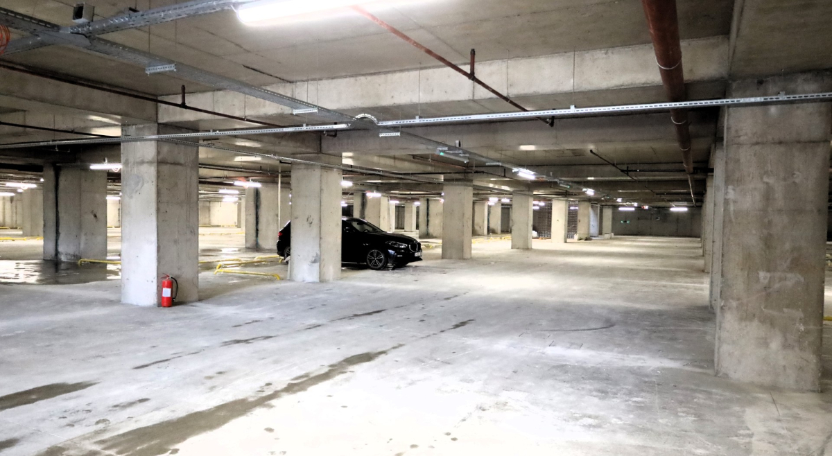 Otoparkın ilk katı hizmete alındı