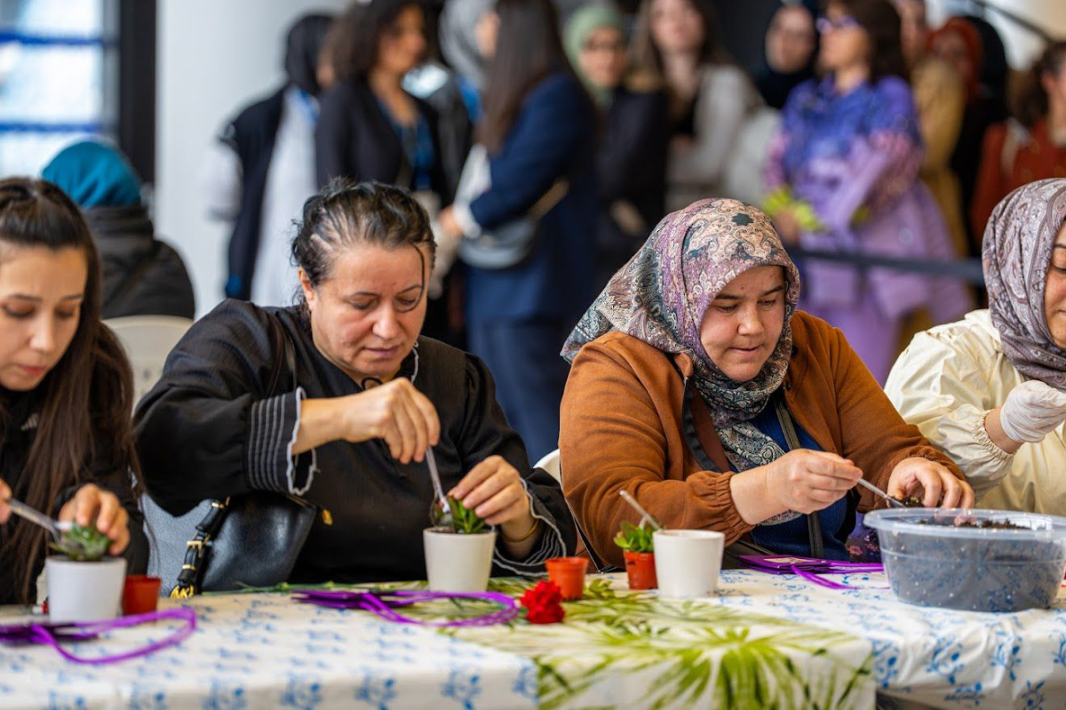 Hayatın her alanında sizler varsınız