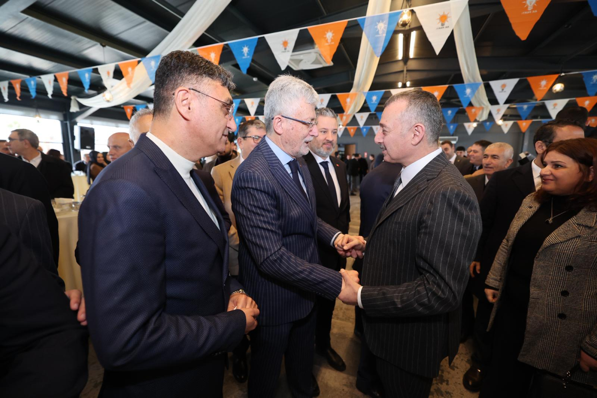Başkan Büyükakın, AK Parti il Bayramlaşması’na katıldı