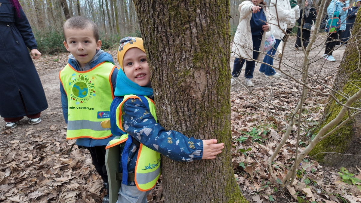 Lokomotif’in minikleri Ormanya’da doğayı keşfetti