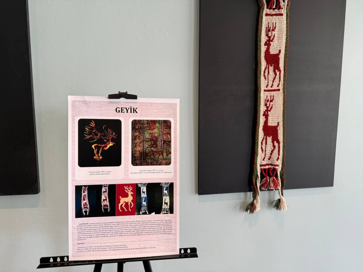 Geleneksel motifler dokuma sanatıyla hayat buldu