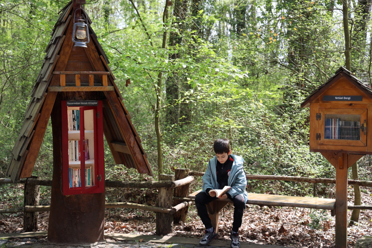 Baharın en güzel hali Ormanya’da yaşanıyor