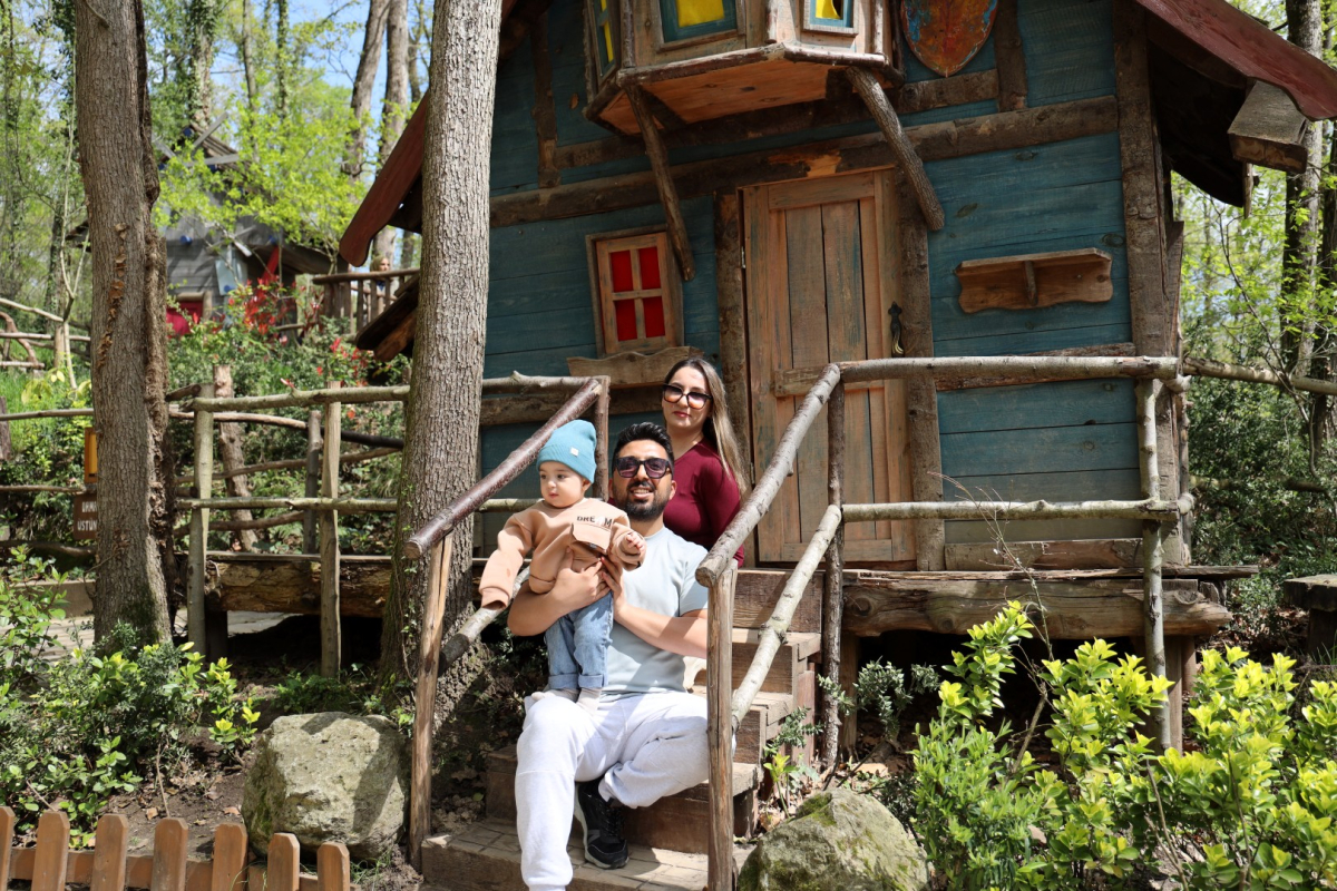 Baharın en güzel hali Ormanya’da yaşanıyor