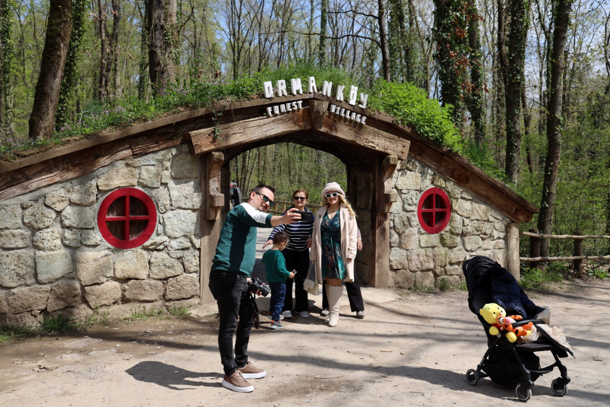 Baharın en güzel hali Ormanya’da yaşanıyor