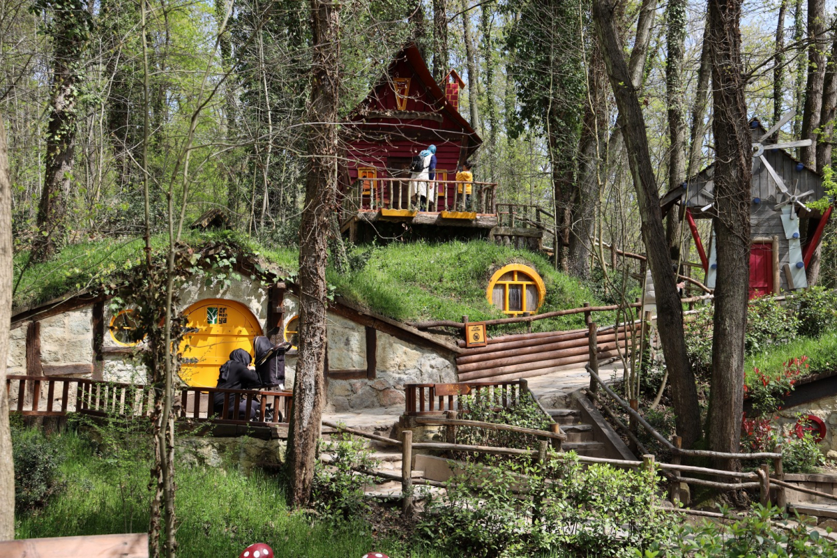 Baharın en güzel hali Ormanya’da yaşanıyor