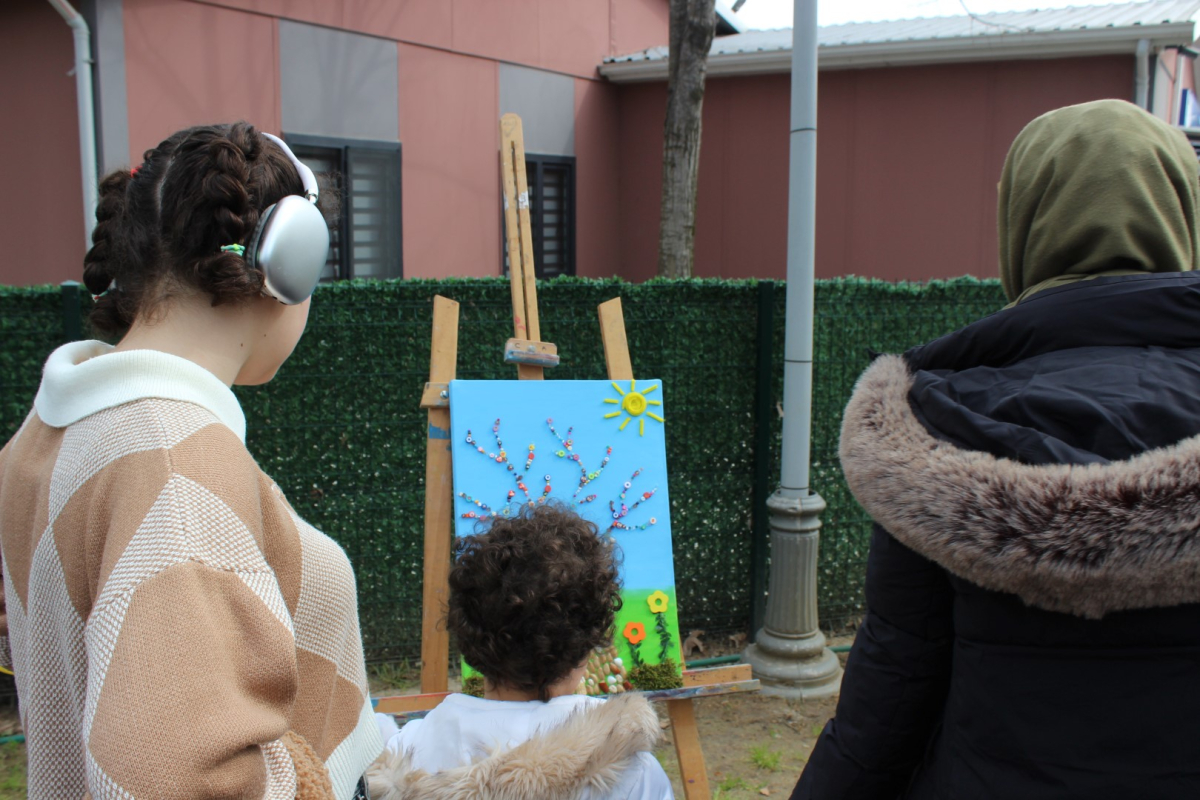 Lokomotif Çocuk Köyü’nde geri dönüşüm rüzgârı