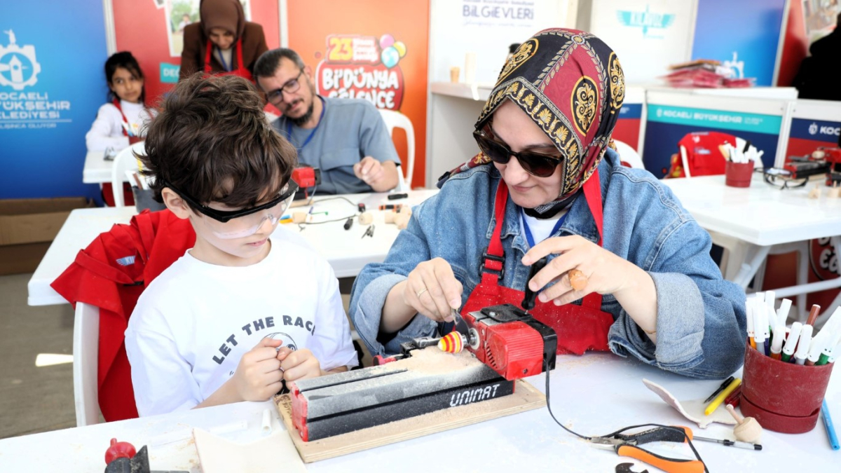 Eğlenirken öğreten atölyeler ilgi görüyor