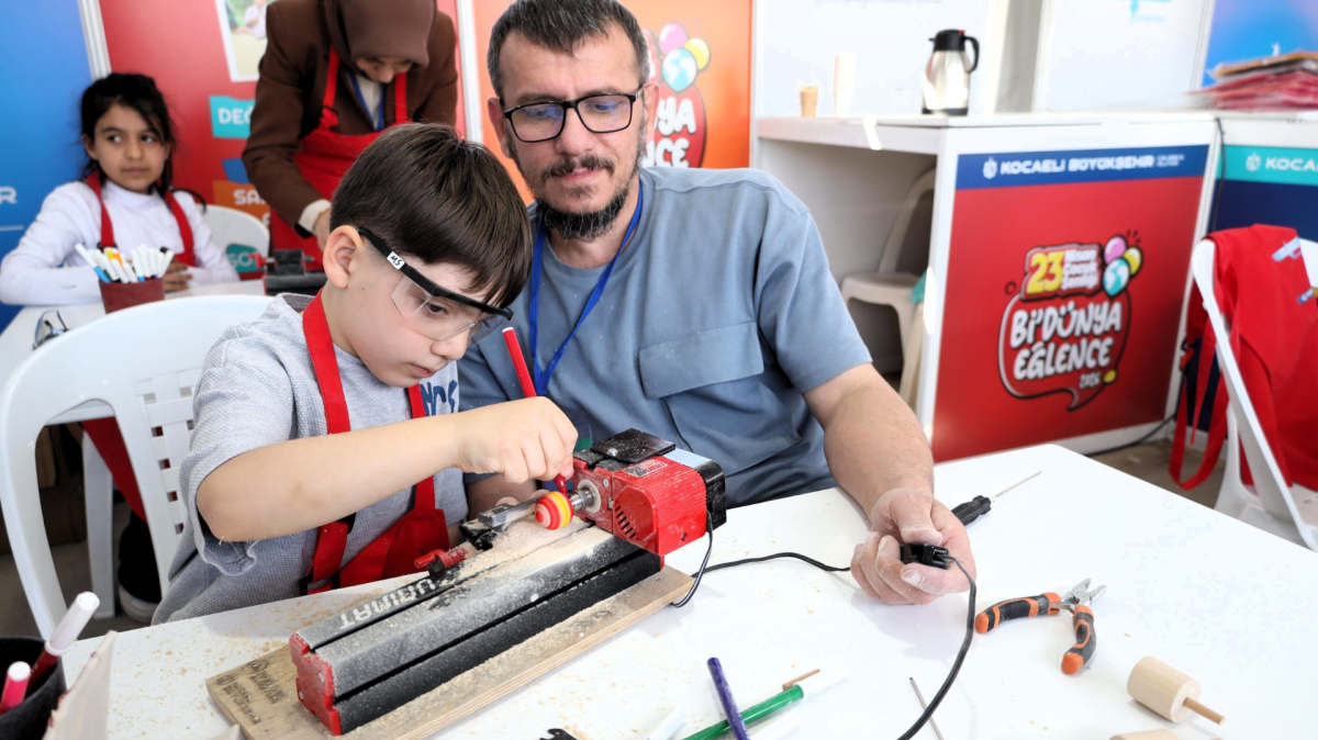 Eğlenirken öğreten atölyeler ilgi görüyor